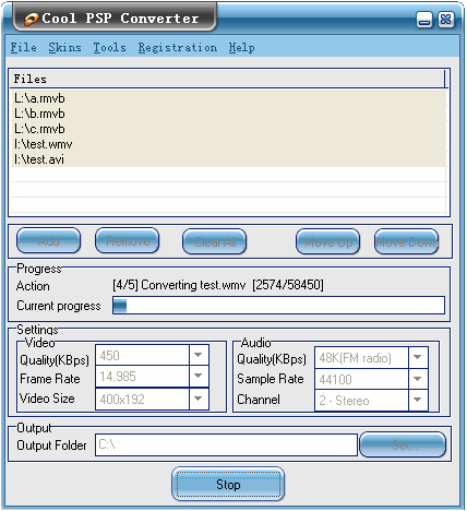 rm to PSP, mpeg to PSP, PSP converter